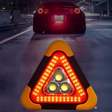 ⚠️TRIANGULAR LED 5 EN 1® (SEÑAL DE ADVERTENCIA BRILLANTE Y PORTÁTIL)🚗