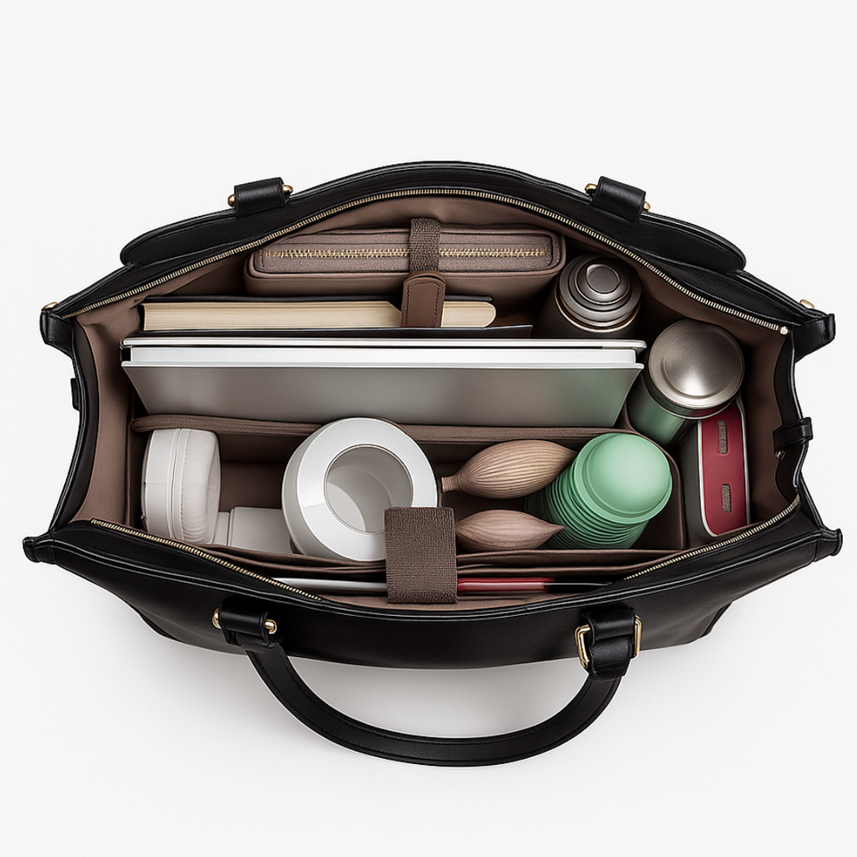 👜BOLSO MAXI LUNCH TOTE® 2 EN 1 (BOLSA DE ALMUERZO + BOLSO ELEGANTE PARA MUJER)🍱