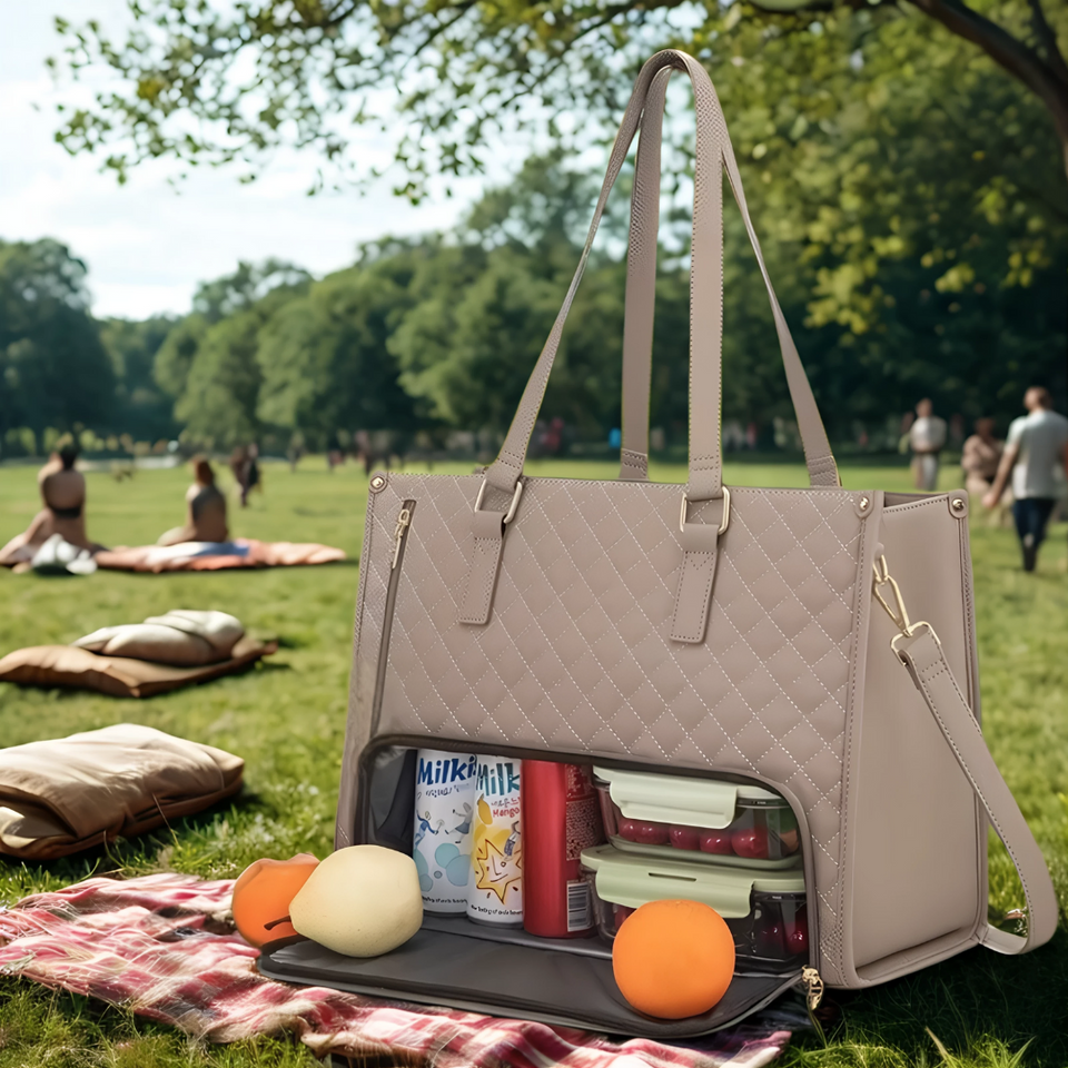 👜BOLSO MAXI LUNCH TOTE® 2 EN 1 (BOLSA DE ALMUERZO + BOLSO ELEGANTE PARA MUJER)🍱