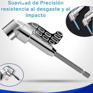 🔧DESTORNILLADOR ANGULAR TWIST-DRIVE® (AJUSTABLE A 105° PARA ACCESOS DIFÍCILES)💪