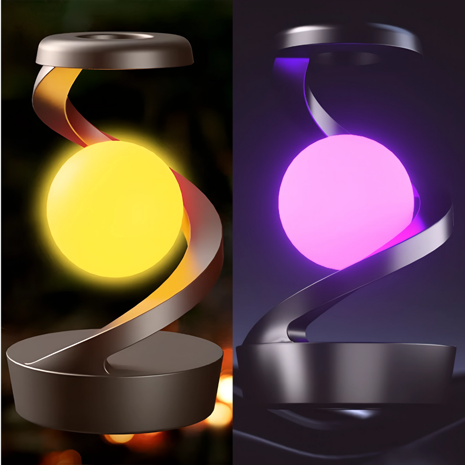 💡LÁMPARA LEVILIGHT® (FLOTANTE Y GIRATORIA CON DISEÑO FUTURISTA)🌀