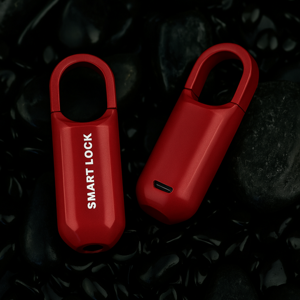 🔒CANDADO TOUCHLOCK® (SEGURIDAD INTELIGENTE CON HUELLA DACTILAR)👆