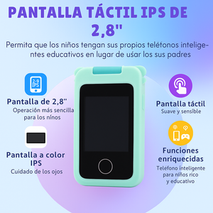 🌍SMART KIDS® (TELÉFONO INTELIGENTE SEGURO Y DIVERTIDO PARA NIÑOS)📲