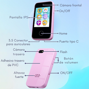 🌍SMART KIDS® (TELÉFONO INTELIGENTE SEGURO Y DIVERTIDO PARA NIÑOS)📲