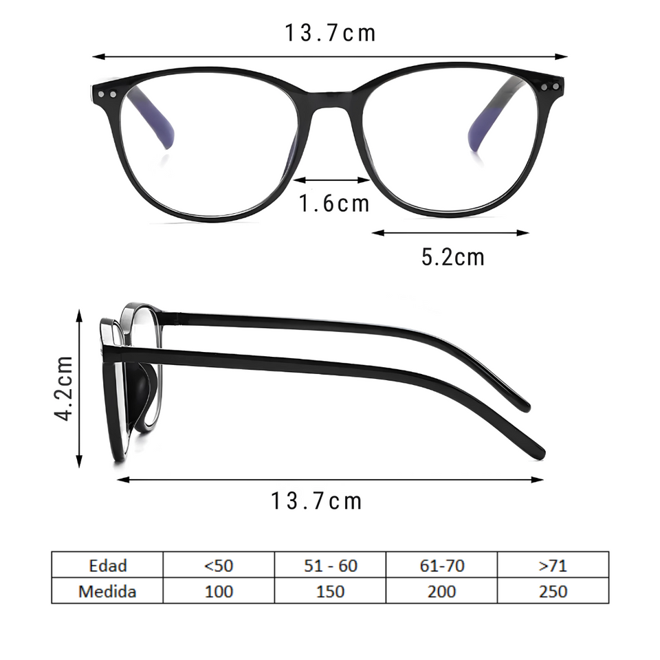 👓GAFAS MULTIFOCALES PRO VISION® (LECTURA, INTERMEDIA Y LEJANA EN UNA SOLA LENTE)🔍